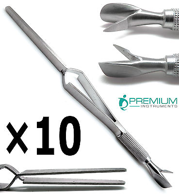 #ad 10× C Curve Multifuncation Nail Pinching Wand Cuticle Pusher 7quot; Unique New Tools $42.99