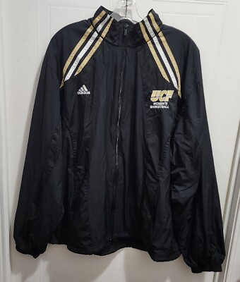 #ad Adidas UCF Knights Women#x27;s Basketball Full Zip Jacket Long Sleeve ClimaLite Sz L $16.24