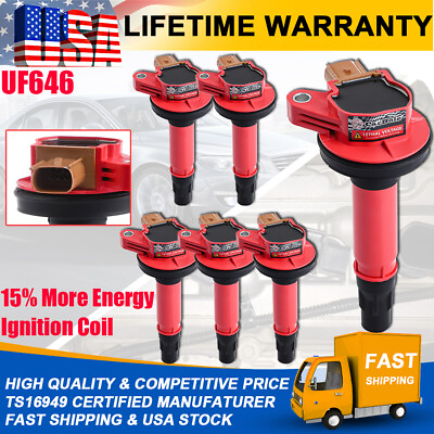 #ad 6PACK High Performance Ignition Coil for Ford Explorer F150 UF646 Ecoboost 3.5L $78.49