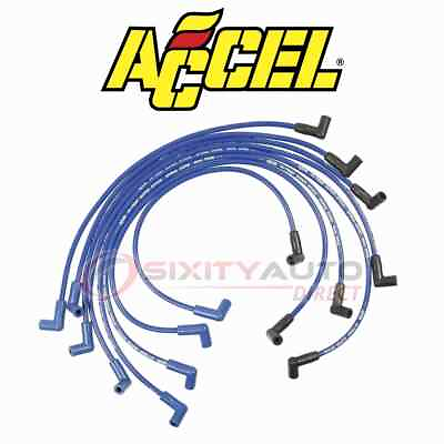 #ad ACCEL Spark Plug Wire Set for 1979 1980 GMC C2500 5.7L 6.6L V8 Ignition xf $109.18