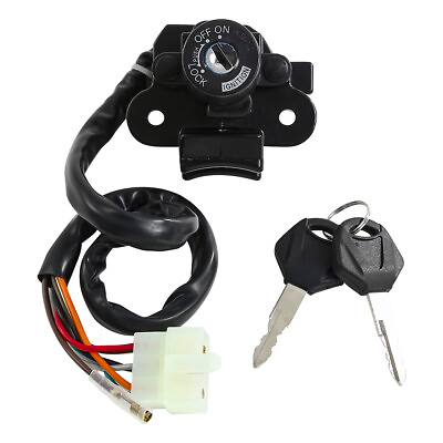 #ad Ignition Switch Lock key Set Fit For Kawasaki ZX 6R 9R ZXR750 ZZR400 ZZR600 US $16.08