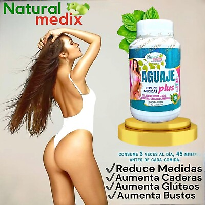#ad Aguaje Plus Reduce medidas 100%Natural Medix Aumenta Caderas Gluteos y Bustos $29.00