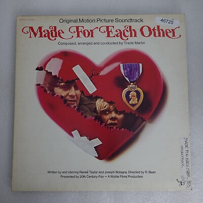 #ad Various Artists Made For Each Other Soundtrack PROMO LP Vinyl Record Album $4.62