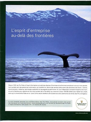 #ad 2006 : Prix Rolex – The Rolex awards for enterprise advertising EUR 3.00