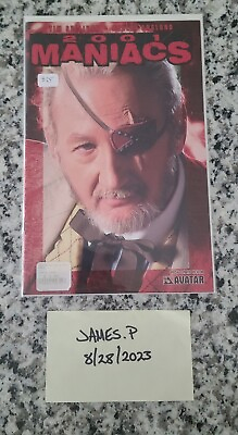 #ad 2001 Maniacs Special #1 Photo Cover Robert Englund Low Print Run $25.00