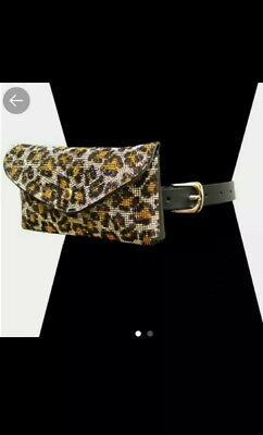 #ad Leopard Print Clutch Fanny Bag $26.00