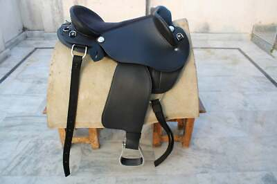 #ad Synthetic Australian Horse Saddle Half Breed Tack Size 14 Inches To 18 Inches $282.67