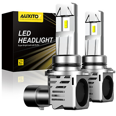 #ad 2Pcs Low High Beam 9006 HB4 LED Headlight White Bulbs CANbus Error Free $35.99