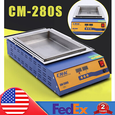 #ad CM 280S 2000W Titanium Tin Pot Furnace Melting Soldering Pot Lead Free 400° $153.22