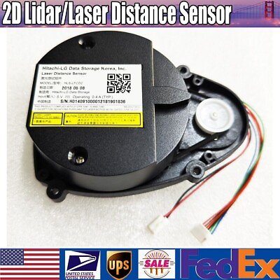 #ad 2D LiDAR Laser Distance Sensor DIY Robots 360° Distance Detection Laser Radar $39.99