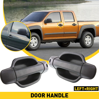 #ad Exterior Door Handle For Colorado 2004 12 Left Chevrolet Front and Right Side G $22.49