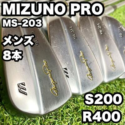 #ad MIZUNO PRO MS 203 Iron Set Men s S R 8pcs Right Recommendation Irons $315.56