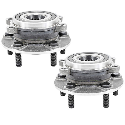 #ad 2x Front Wheel Bearing Hub Assembly W ABS For 14 19 Mazda 6 13 19 Cx 5 513347 $67.99