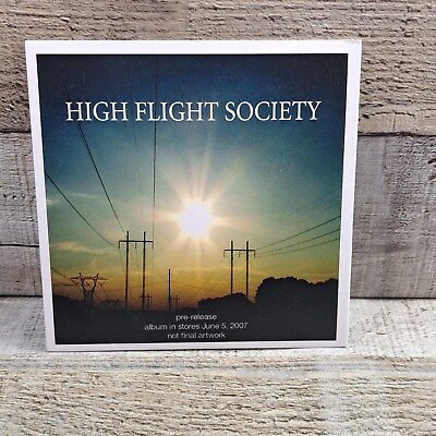 #ad High Flight Society Self Titled Advance Promo Digipak CD $2.99