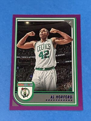 #ad 2022 23 NBA Hoops Al Horford Purple #5 Boston Celtics $1.50