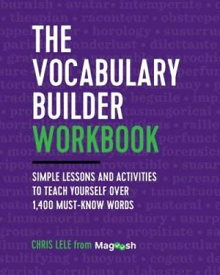 #ad The Vocabulary Builder Workbook: Simple Lessons and Activities to Teach Y GOOD $4.98