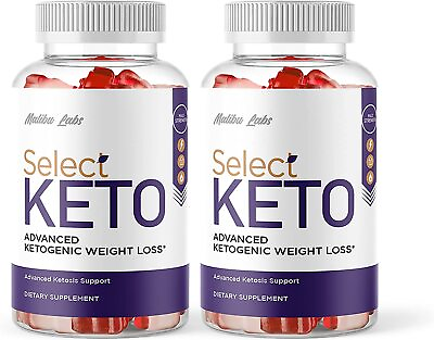 #ad Select Keto Advanced Plus Ketogenic Weight Loss ACV Gummies 2 Pack $32.69