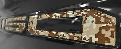 #ad DESERT CAMO 3D DOMED RAISED TAILGATE LETTER FOR FORD F150 2021 2024 US MADE $35.85