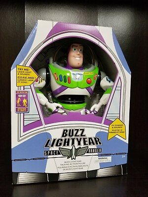 Disney Toy Story 4 Buzz Lightyear Interactive Action Figure New in Box $52.99