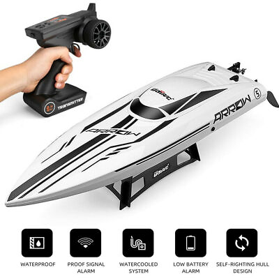 #ad 50KM H RC Racing Boat Brushless High Speed Boat Remote Control Boat Adults Kids $119.99