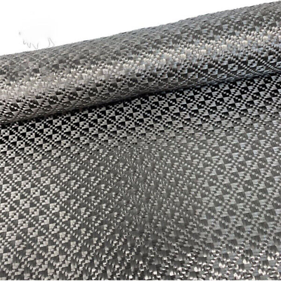 #ad 1PC 3k 260gsm Carbon Fiber Jacquard Cloth 100cm*50cm For Car Decoration $21.69