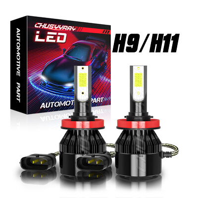 #ad 2x LED Headlight Kit H11 White 6000K Low Beam Bulb for Scion tC 2008 2013 $13.99