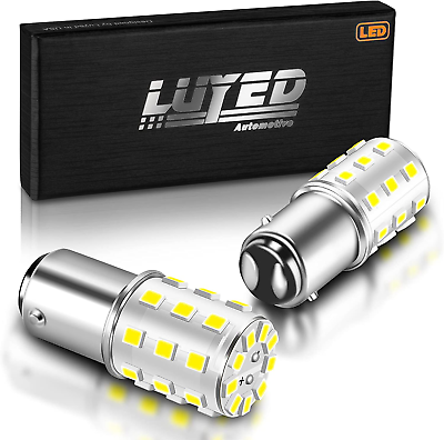 #ad 1157 LED Bulb 1600 Lumens Xenon White Super Bright 2835 33 EX Chipsets 2057 2357 $18.49