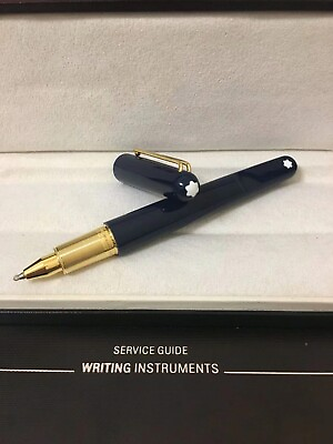 #ad Luxury M Magnet Series Bright Black ColorGold Clip 0.7mm Ink Rollerball Pen $23.40