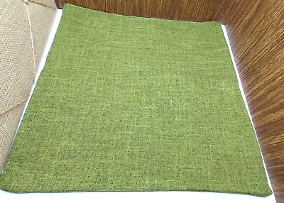 #ad 3 Miulee Woven Heather Lime Green Accent Throw Pillow Covers 17.5 Square $10.97