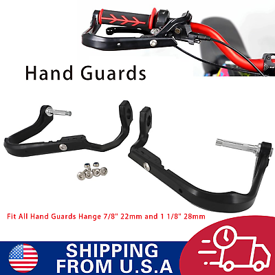 #ad Dirt Bike Universal Hand Guards Nylon 7 8quot;1 1 8quot; Brush Handlebar Bar For Sur Ron $27.99