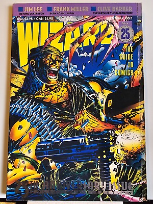 #ad Wizard The Guide To Comics Magazine #25 Wizard Comic September 1993 $5.00