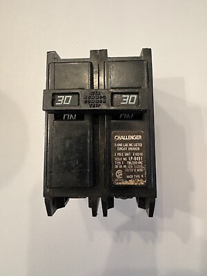 #ad Cutler Hammer Circuit Breaker Double Pole 30A 120V 240V Type BR BR230 C230 $7.99