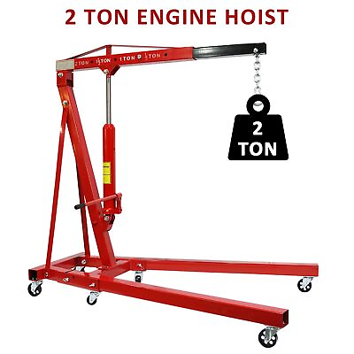 #ad Engine Hoist Folding Picker Shop Crane Hoist Lift for Engine Lifting Loading $227.46