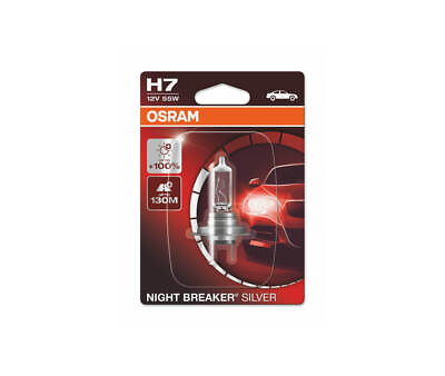 #ad Bulb OSRAM H7 Night Breaker Silver 12V 60 55W PX26d 64210NBS 01B GBP 29.58