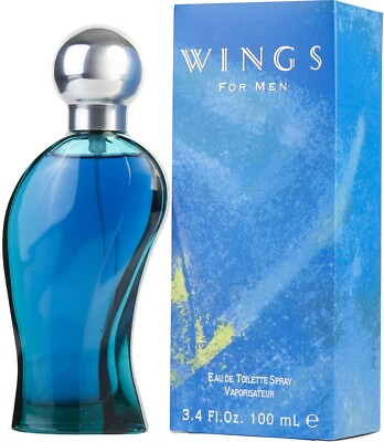 #ad WINGS by Giorgio Beverly Hills Cologne 3.4 oz EDT For Men New in Box $17.50