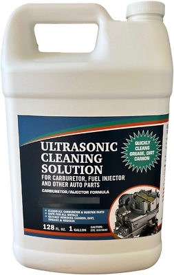 #ad Ultrasonic Cleaner Solution for Carburetors and Engine Parts 1 Gallon $55.99