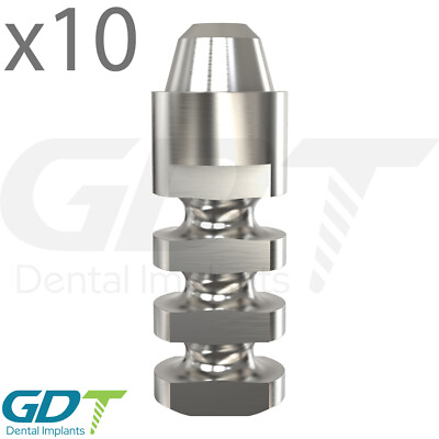 #ad 10 GDT Analog For StraightAngular Multi Unit System Dental MUA Conical Internal $159.90