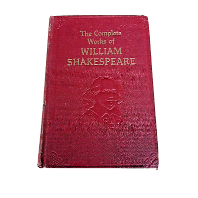 #ad The Complete Works of William Shakespeare 1937 Hardcover Walter J Black Rare $12.87