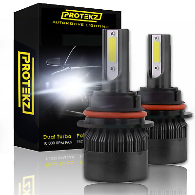 #ad 2x Cree Protekz H11 H9 H8 LED Headlight Bulb Kit Low Beam Fog Light 60W 6000K $28.76