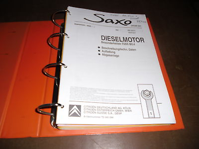 #ad Werkstatthandbuch Diesel Benzin Motor Citroen Saxo EUR 49.90