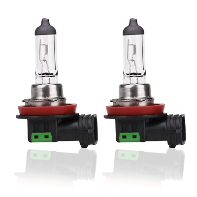 #ad 2x H11 Halogen 55W 12V Low Beam Car Auto Headlight Fog Driving Light Bulbs Lamp $8.29