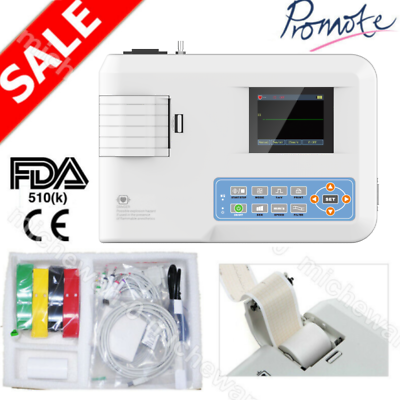 #ad FDA 12 Lead ECG100G Digital 1 Channel EKG Machine Printer Paper CONTEC $179.00