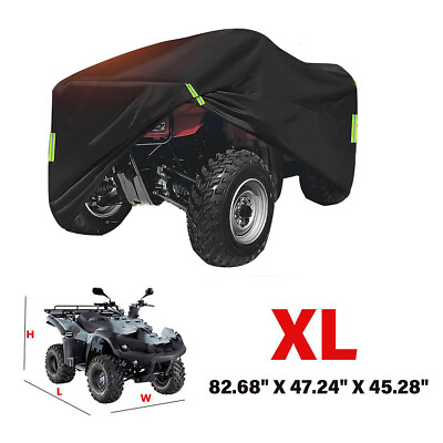 #ad Waterproof ATV Cover Storage Quad Bike For Honda Kawasaki Suzuki Yamaha Polaris $36.00