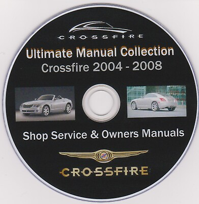 #ad Crossfire 2004 2008 Ultimate Manual Collection SHOP Service MANUAL amp; More $24.95