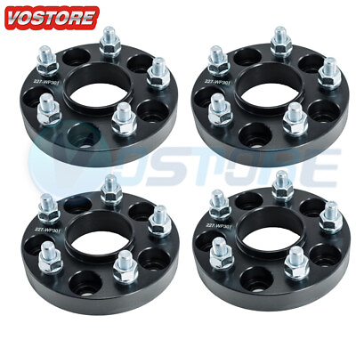 #ad 4 1quot; 25mm Hubcentric Wheel Spacers 5x4.5 5x114.3 Fits Nissan 240SX 350Z 370Z $64.50