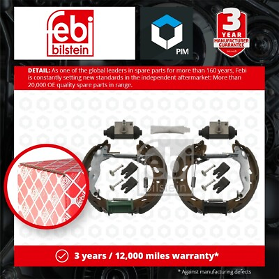 #ad Brake Shoes Set fits FORD FIESTA Mk6 1.25 2008 on 1550203 8V512A225AA 1550221 GBP 103.71