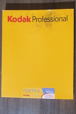#ad Kodak Professional PORTRA 400NC 10 Sheets 8x10 Expired 2012 $180.00