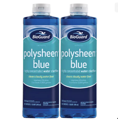 #ad BioGuard Polysheen Blue 1 qt 2 Pack $37.98