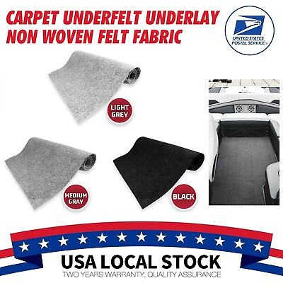 #ad Automotive Carpet Under felt Car Trunk Liner Interior Upholstery Replacement $18.99