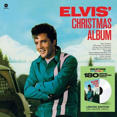 ELVIS PRESLEY ELVIS#x27; CHRISTMAS ALBUM LIMITED COLORED VINYL NEW VINYL RECORD $34.97